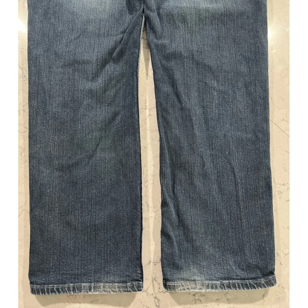 Levi's 559 Jeans Mens 38x30 Blue Dark Wash Relaxed Fit Straight Leg Cotton Denim